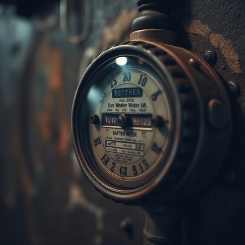 Compteur d'eau classique sans suivi individuel à Dakar