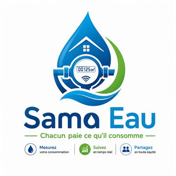 Compteur d'eau connecté Sama Eau
